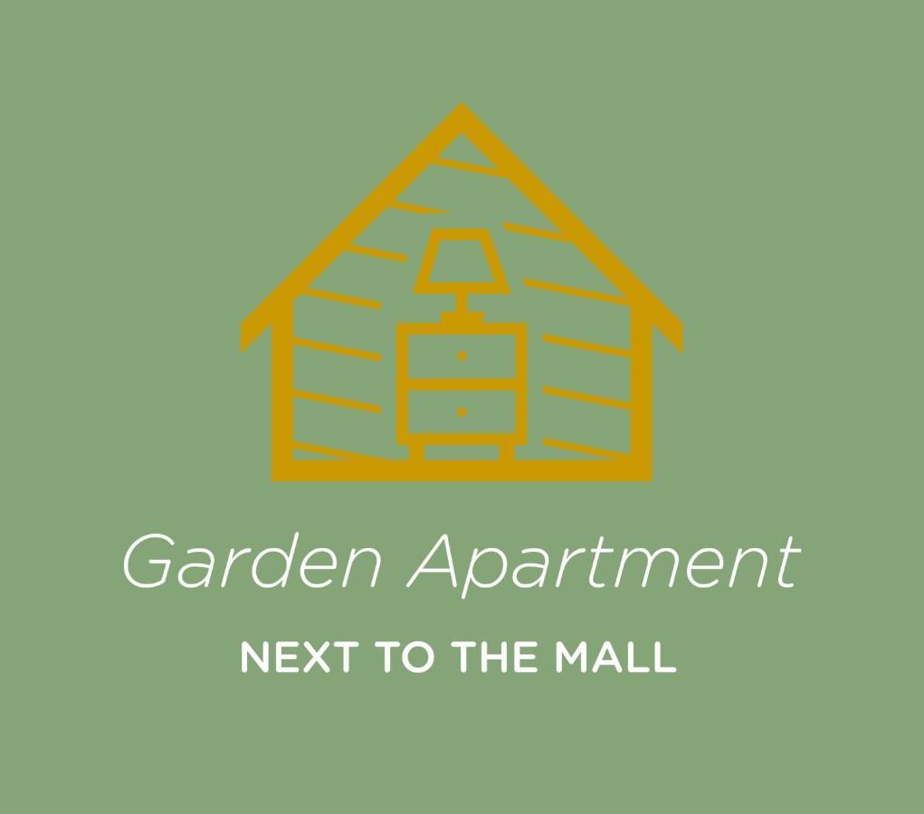 Garden Apartment Next To The Mall -Private Parking Aten Exteriör bild